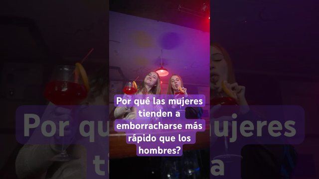 Video thumbnail: Why do women become intoxicated faster than men?