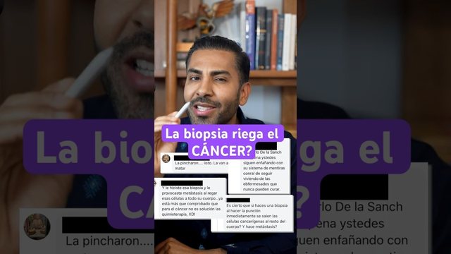 Video thumbnail: A biopsy does NOT spread cancer .. the two most dangerous myths