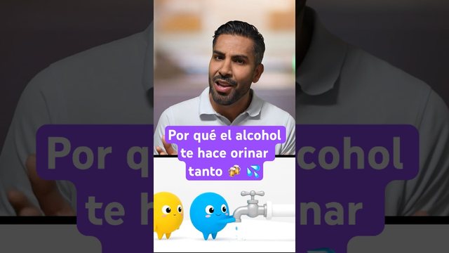 Video thumbnail: Why does alcohol make you run to the bathroom?